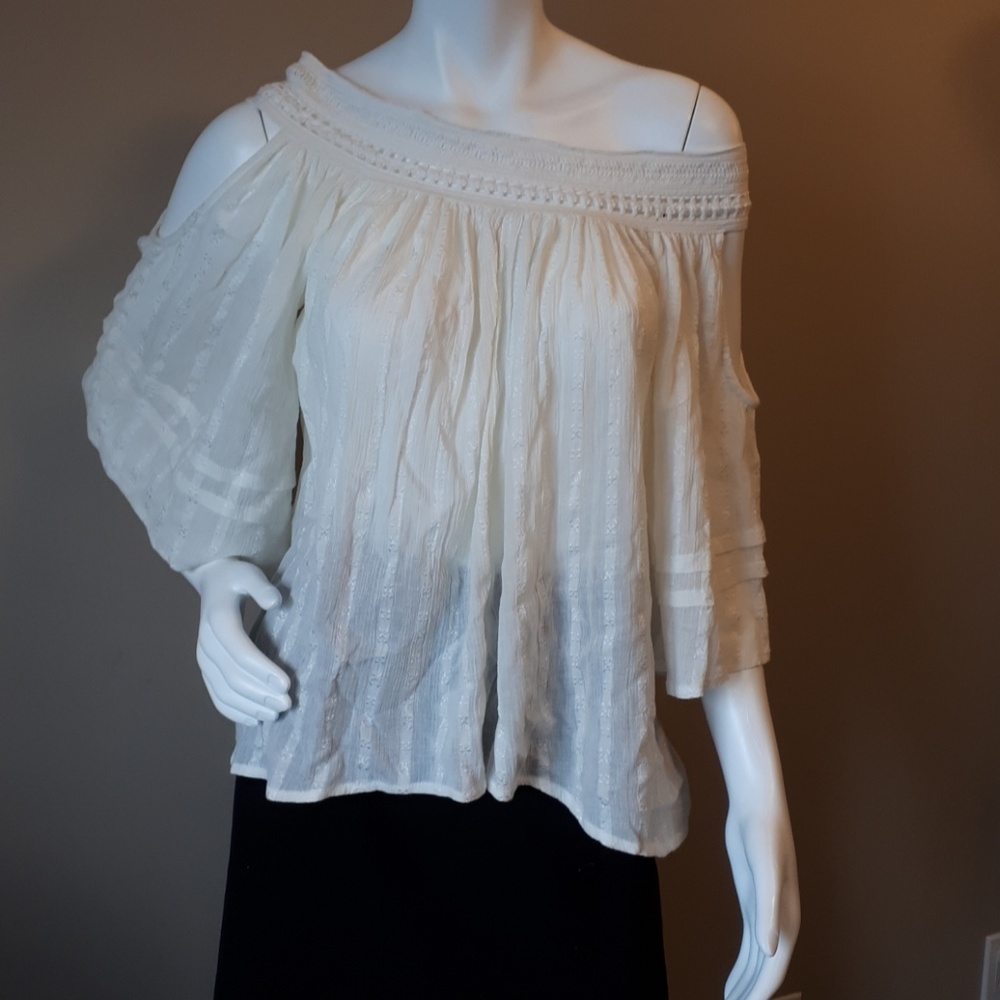 Ivory Egret Blouse
